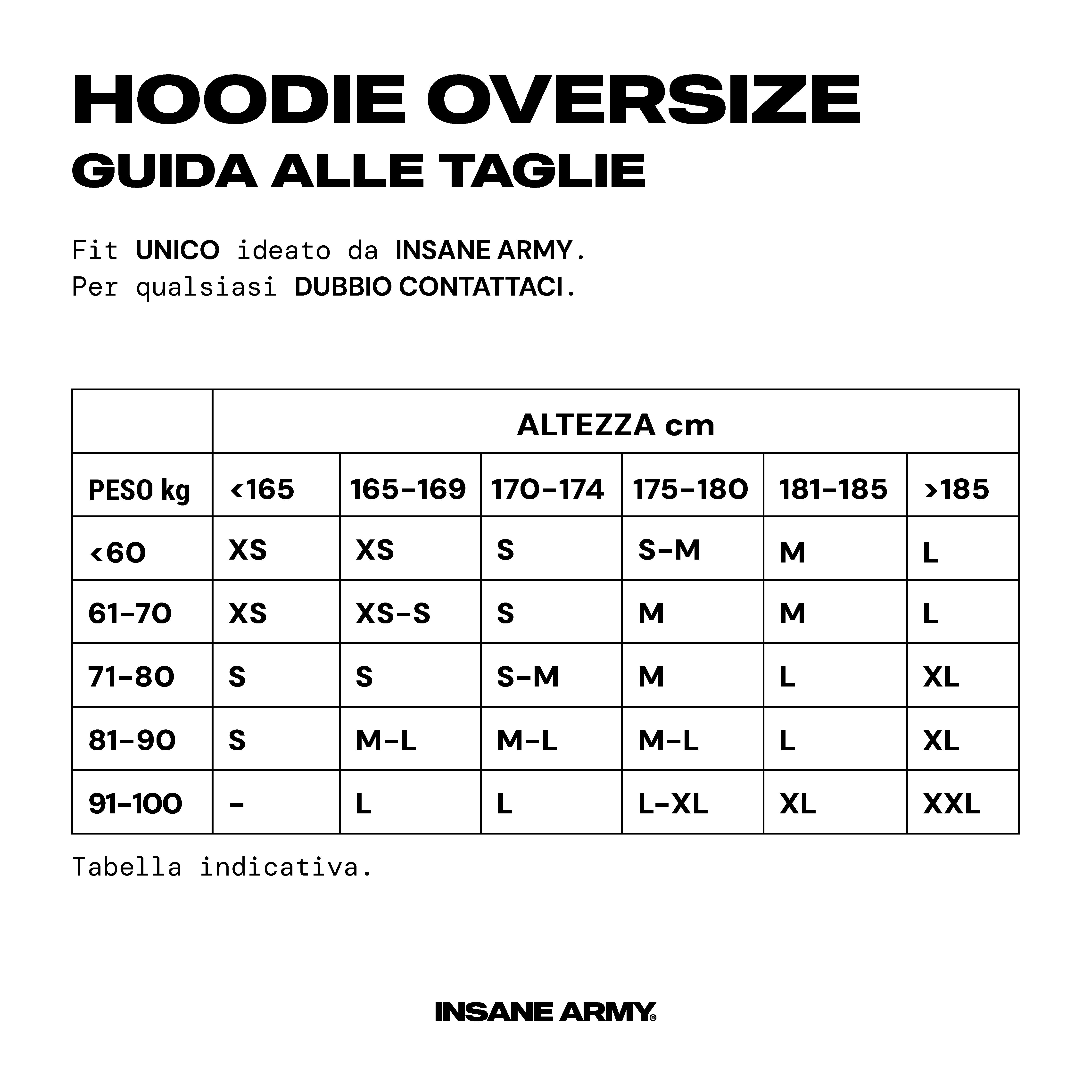 ZIP HOODIE OVERSIZE INSANE