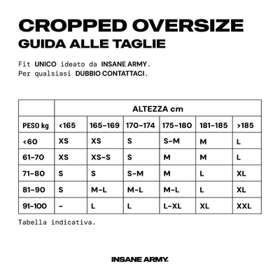 CAMISETA OVERSIZE CROPPED CLASSIC