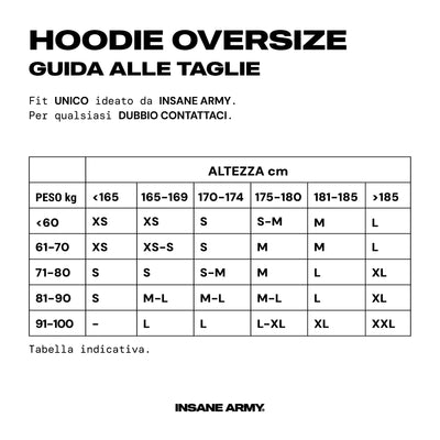 SUDADERA CON ZIP OVERSIZE CROPPED INSANE