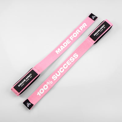STRAPS PARA PESO MUERTO - ROSA