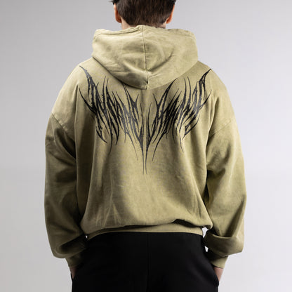 HOODIE OVERSIZE BLACKCROW