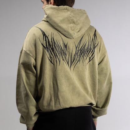 HOODIE OVERSIZE BLACKCROW