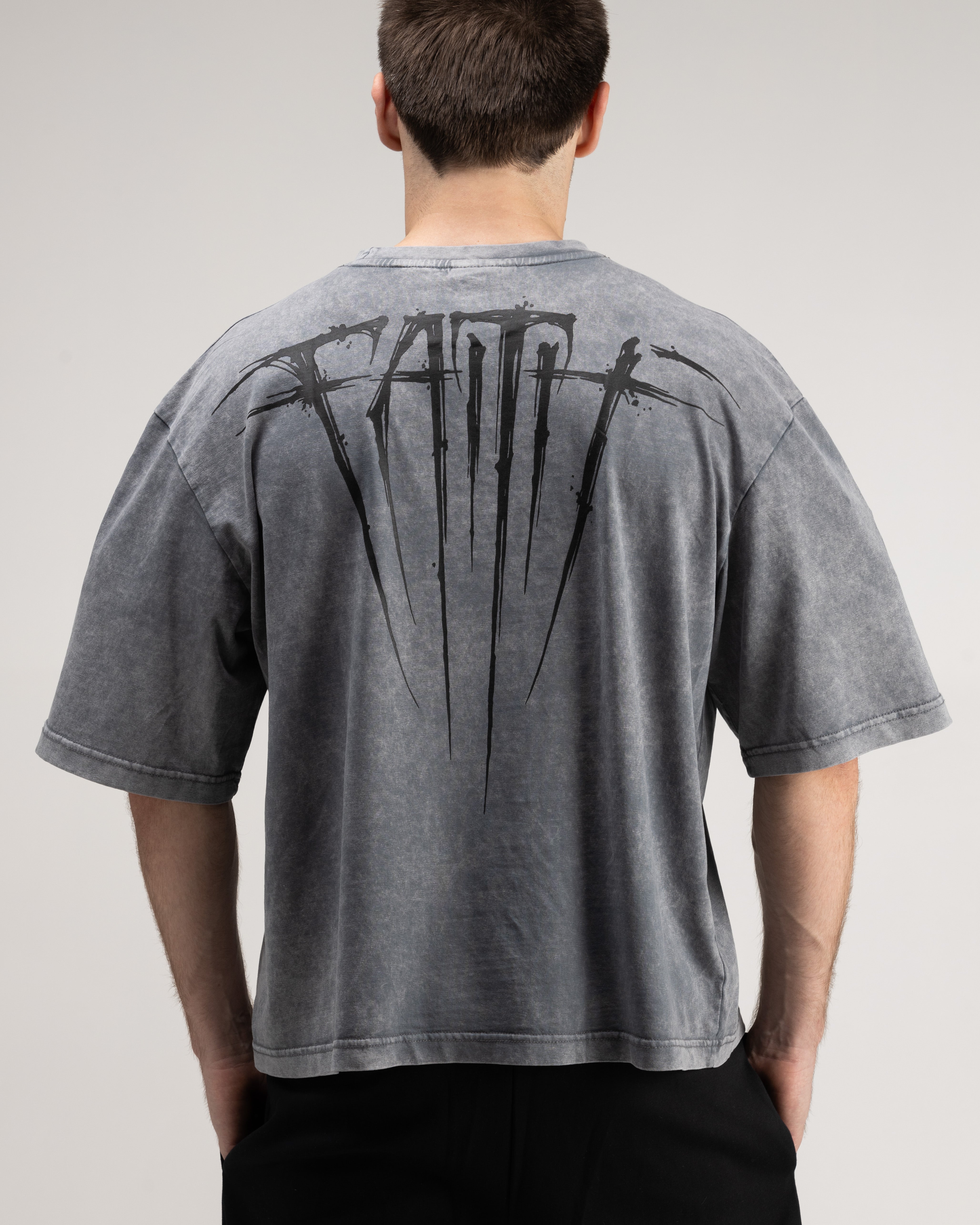FAITH OVERSIZE CROPPED