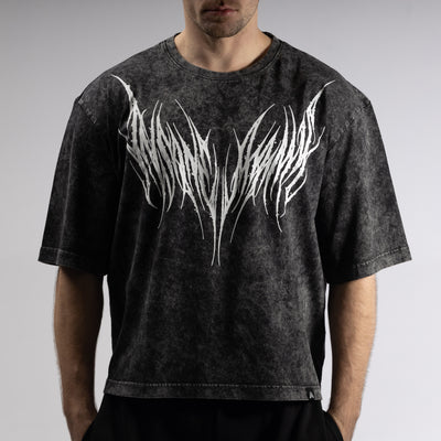 CAMISETA OVERSIZE CROPPED BLACKCROW