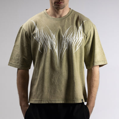 CAMISETA OVERSIZE CROPPED BLACKCROW