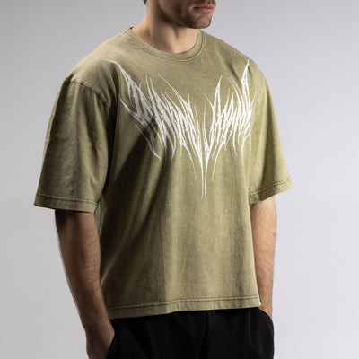 CAMISETA OVERSIZE CROPPED BLACKCROW